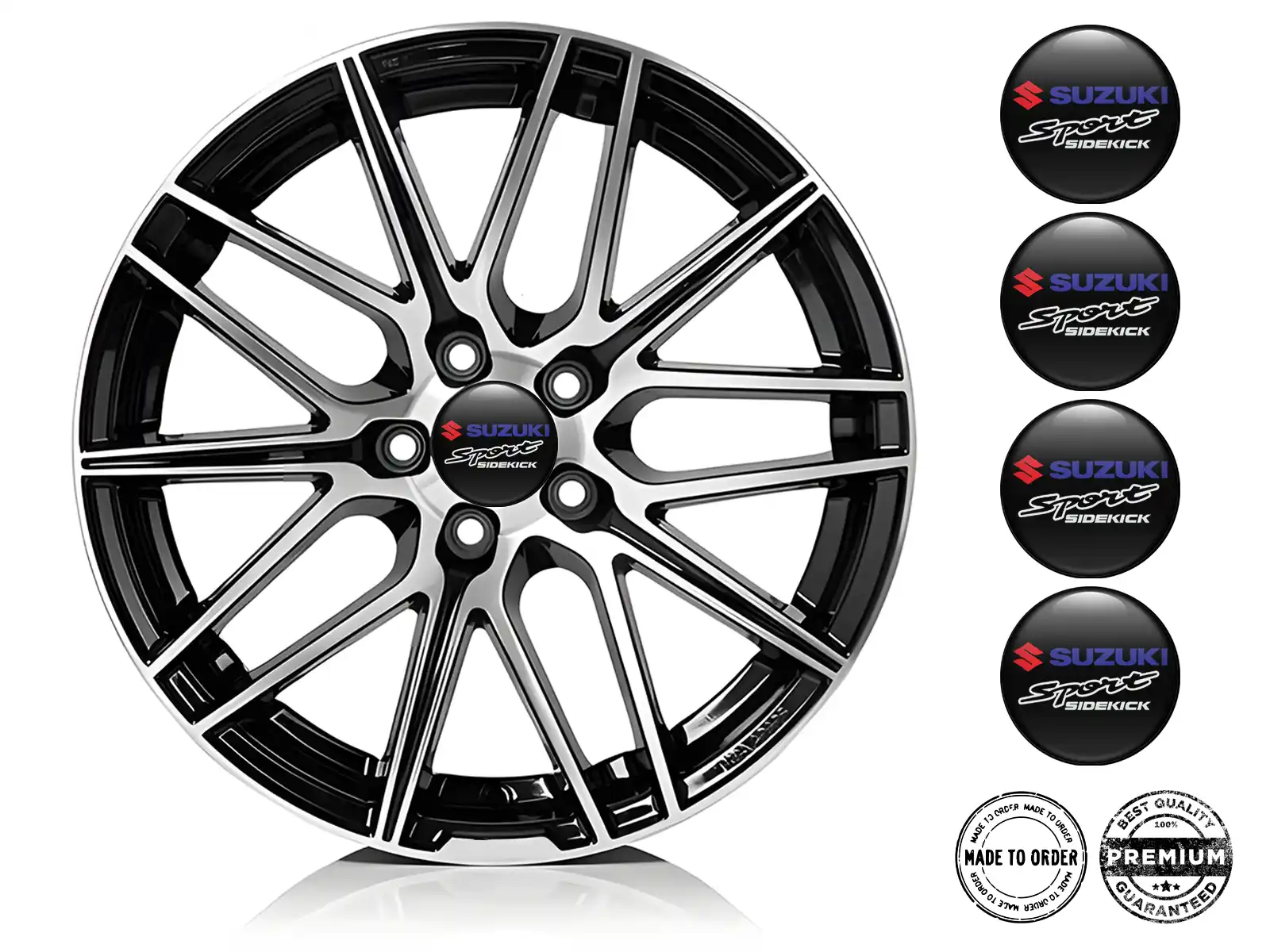 Suzuki Adesivi Cerchio Edizione Upgrade Cupola Epox